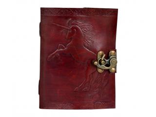 My Horse Large Handmade Leather Journal Diary Sketchbook for Horse Lovers
